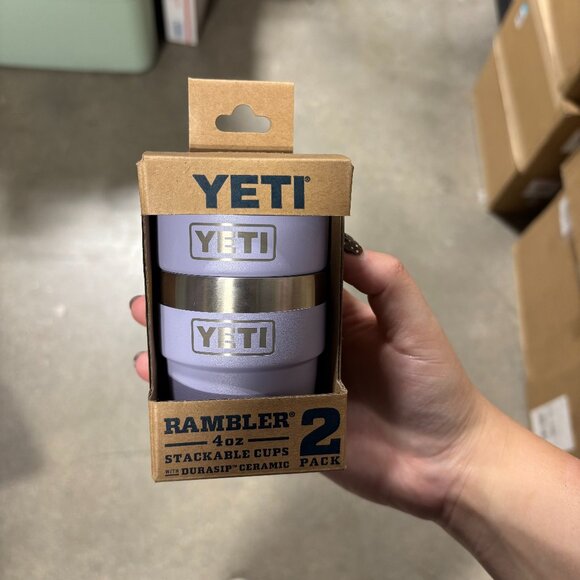 NWT Yeti 2 Pack 4oz Stackable Cups Cosmic Lilac - Picture 1 of 3